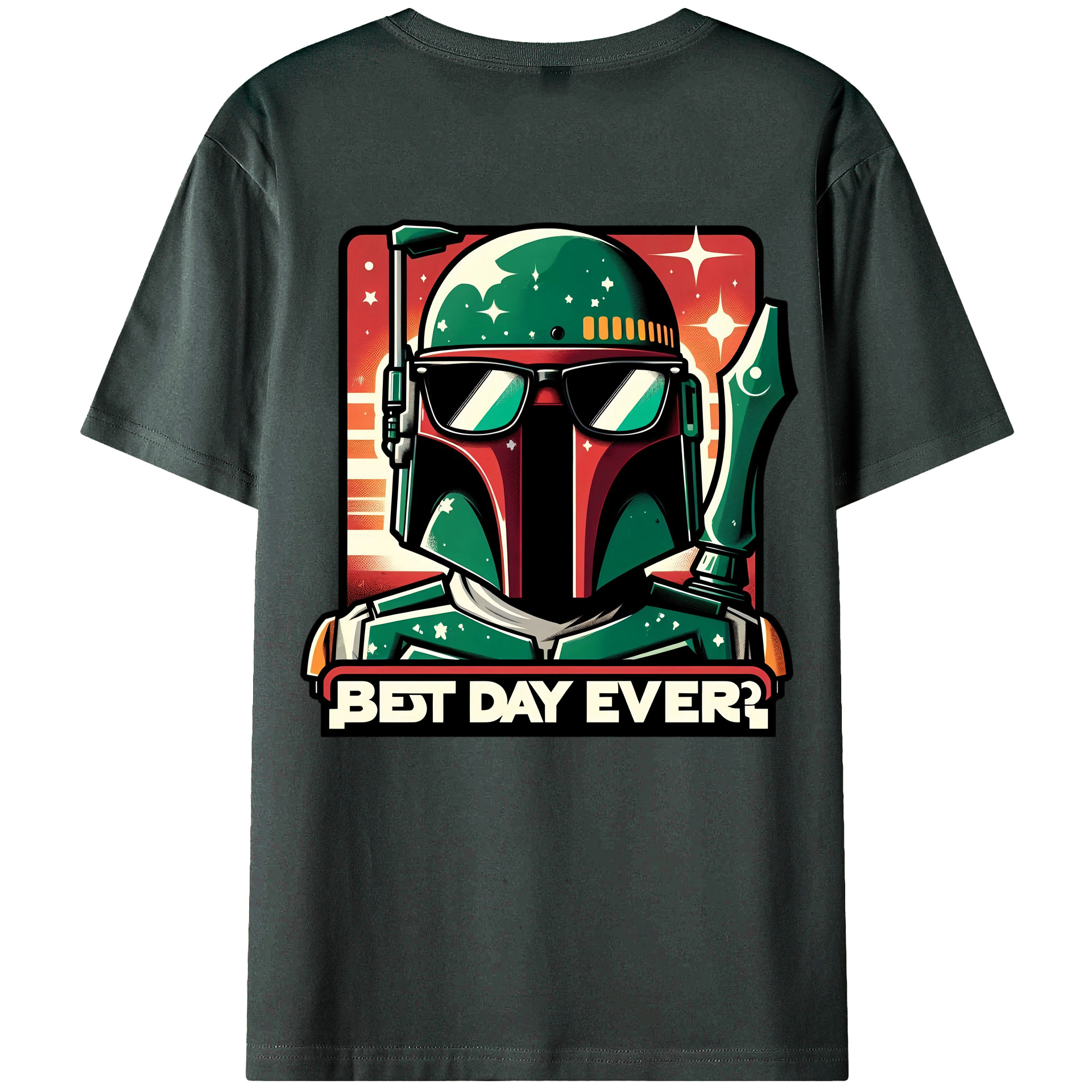（画像用） スター・ウォーズ Star Wars 綿100％ メンズ半袖Tシャツ（バックプリント） 通気性